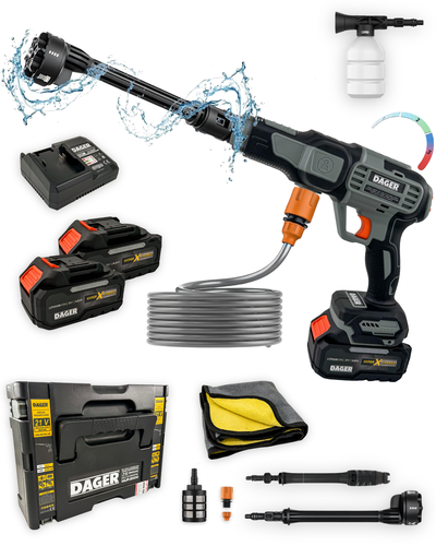 Dager AQUA FORCE 21V Kömürsüz Basınçlı Yıkama Makinesi