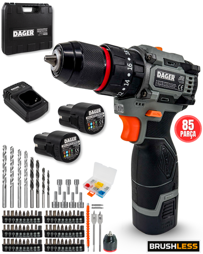 Dager BOLT 16.8V Kömürsüz Darbeli Matkap